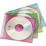 EDNET 64037 SET 20 CUSTODIE CD COLORATE BLU VERDE ROSSO GIALLO MM. 5,2