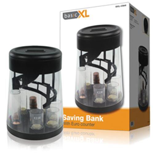 BASICXL BXL-CB60 SALVADANAIO CON SELETTORE DI MONETE