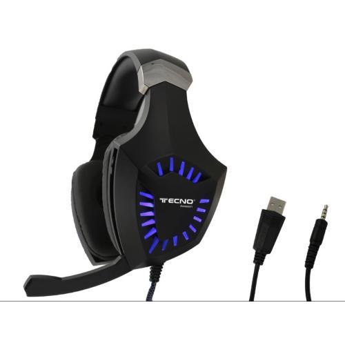 TECNO TC-K10 CUFFIA CON MICROFONO SERIE GAMING SHOC