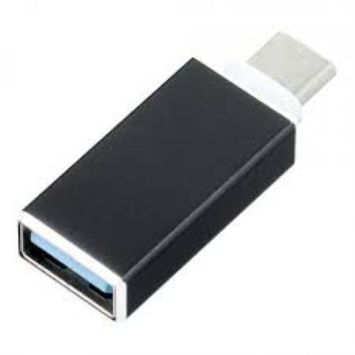 ADATTATORE OTG DA USB A TYPE C 3.0 BLACK