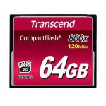 TRANSCEND TS64GCF800 COMPACT FLASH 64 GB 800X