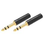 KARMA RDM CN7 COPPIA CONNETTORI JACK 6.3MM STEREO
