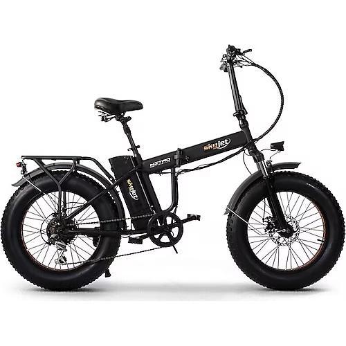 SKYJET ROBUSTO FAT BIKE 20"X4" PIEGHEVOLE 48V 13 AH BLACK
