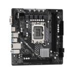ASROCK H610M-HVS D4  MB 1700 12Â°GEN.  2xDDR4 4xSATA VGA/HDMI