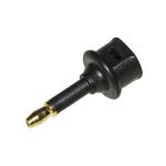 LINK ADATTATORE AUDIO TOSLINK FEMMINA - 3,5MM. MINI JACK MASCHIO