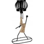 ART DECO IALC-1 PORTA CANDELA DECORATIVO IN METALLO