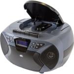 MAJESTIC AH-2430 LETTORE CD/MP3 RIPRODUTTORE DI CASSETTE  PORTATILE RADIO CON INGRESSO USB BLACK 
