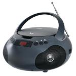 MAJESTIC AH-164 LETTORE CD/MP3 RIPRODUTTORE DI CASSETTE  PORTATILE RADIO CON INGRESSO USB BLACK 