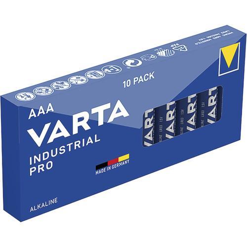 VARTA R6 BATTERIA AA ALKALINE CONF. 10 PEZZI HIINDUSTRIAL