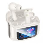 HOCO EQ21 TWS AURICOLARI BLUETOOTH TOUCH SCREEN BIANCO 