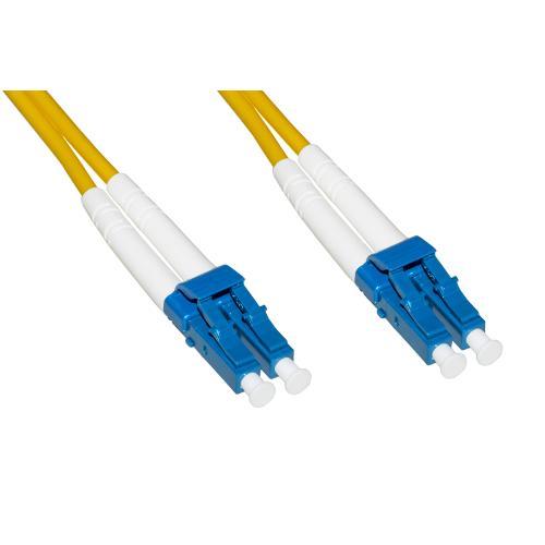 LINK LKLCLC901   CAVO FIBRA OTTICA LC A LC SINGLEMODE DUPLEX 9/125 MT.1