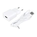 MAXLIFE  MXTC-0 CARICATORE USB + CAVO LIGHTNING 1.0MT 2.1A WHITE