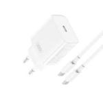 XO CE15 CARICATORE TYPE-C 20W + CAVO TYPE-C BIANCO