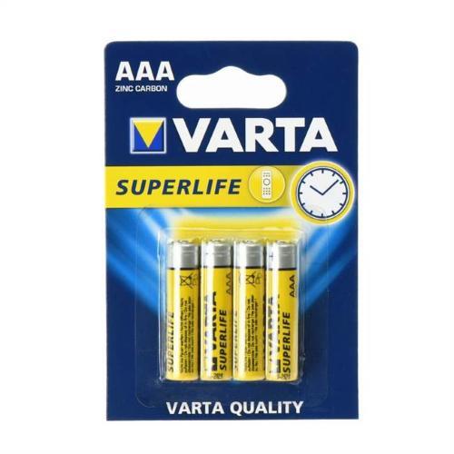 VARTA R3 STILO AAA SUPERFIFE CONFEZIONE DA 4 PZ