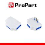 PROPART PEA1018-W ADATTATORE PRESA TRIPLA 10716A 