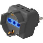 PROPART PES1040A-BKP ADATTATORE 3 POS TRIPLO SCHUK 