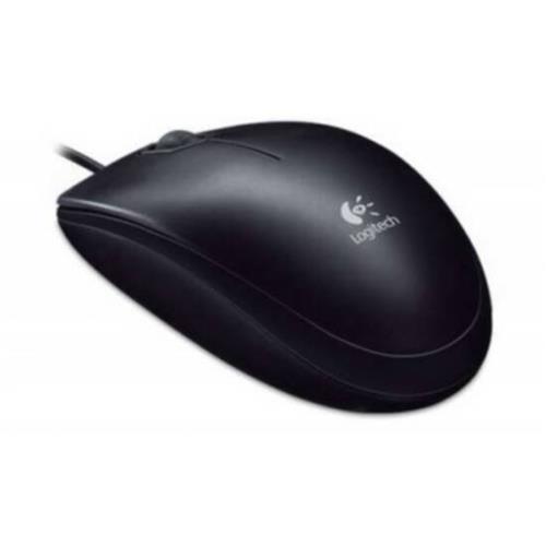LOGITECH B100 MOUSE OPTICAL USB BLACK 910-003357