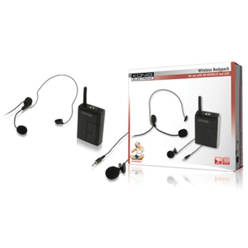 KONIG KN-MICW630 MICROFONO WIRELESS BODY-PACK