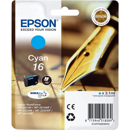 EPSON 1622 CYAN ORIGINALE