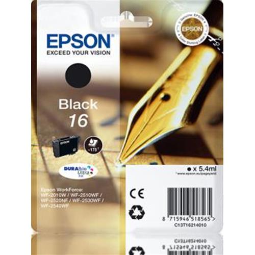 EPSON 1621 BLACK CARTUCCIA ORIG.