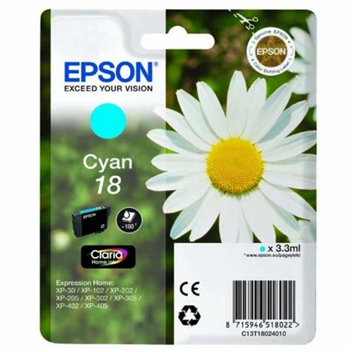 EPSON 1802  CARTUCCIA CYAN ORIG.