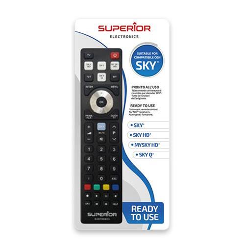 SUPERIOR TELECOMANDO UNIVERSALE COMPATIBILE SKY