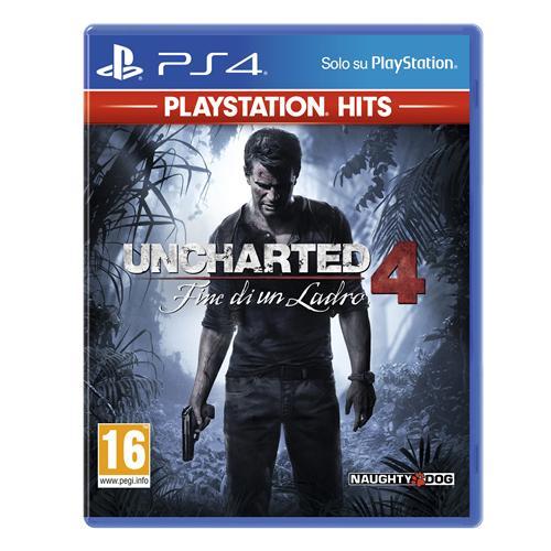 SONY PS4  UNCHARTED 4 FINE DI UN LADRO