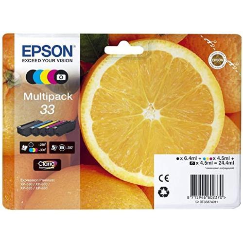 EPSON T33 ARANCIA MULTIPACK 