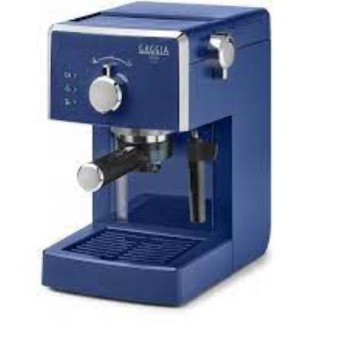 GAGGIA RI8433 MACCHINA DA CAFFE' MANUALE 2 TAZZE PER CIALDE E CAFFE' MACINATO BLUE