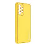 FORCELL LEATHER CASE CUSTODIA AIPHONE 11 PRO YELLOW