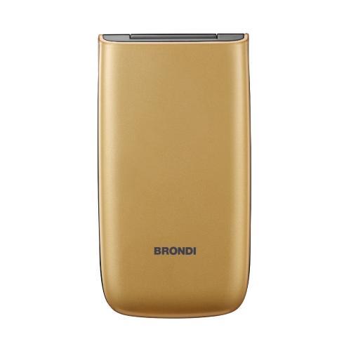 BRONDI MAGNUM 4 DUAL SIM CON FOTOCAMERA MAX DISPLAY CONTROLLO REMOTO GOLD