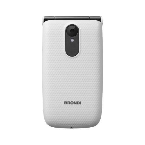 BRONDI MAGNUM 4 DUAL SIM CON FOTOCAMERA MAX DISPLAY CONTROLLO REMOTO WHITE