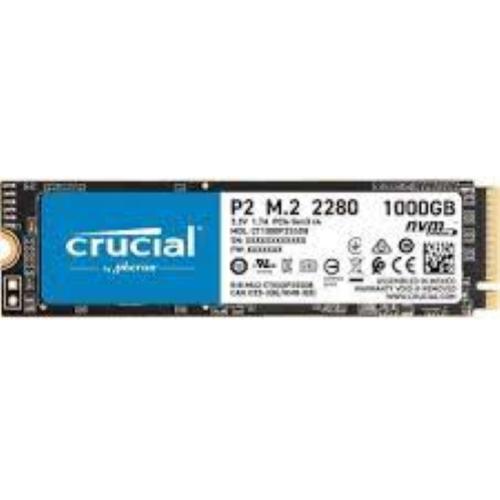 CRUCIAL P2 M.2 SSD 1000GB R2400//W1800 MB/S 