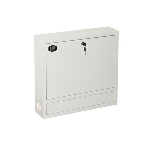 DIGITUS LKLAP02 ARMADIO A MURO PER LAPTOP CON CHIUSURA A CHIAVE COLORE GRIGIO CON PISTONI