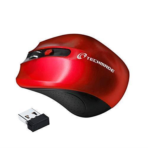 TECHMADE TM-XJ30-RED MOUSE WIFI ROSSO